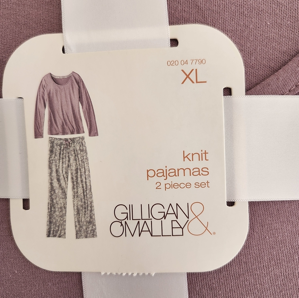 Knit Pajama Set Size XL NWOT